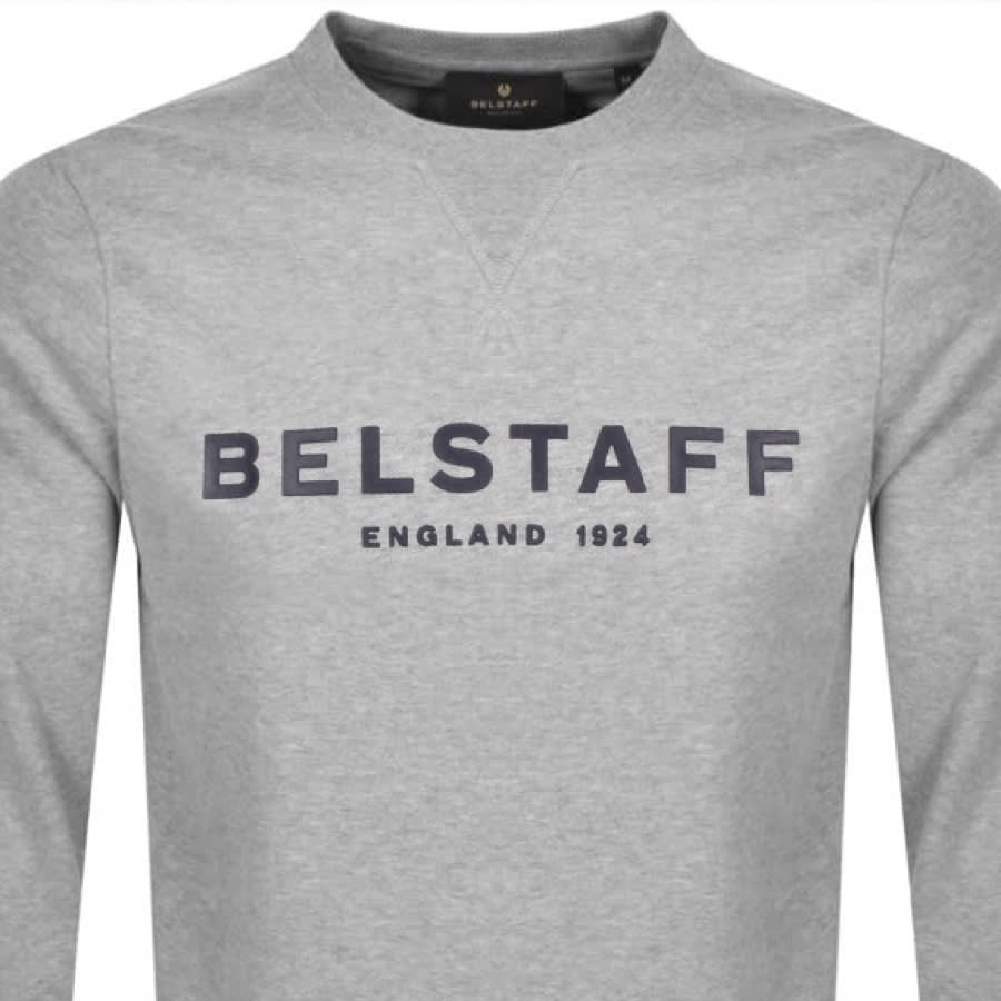 Alternative Image for ProductBelstaff Crew Neck Sweatshirt Grey2